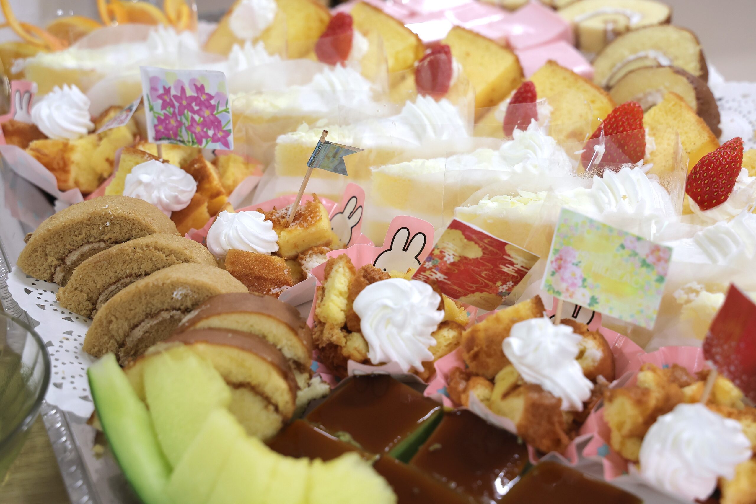 特養　ケーキバイキング